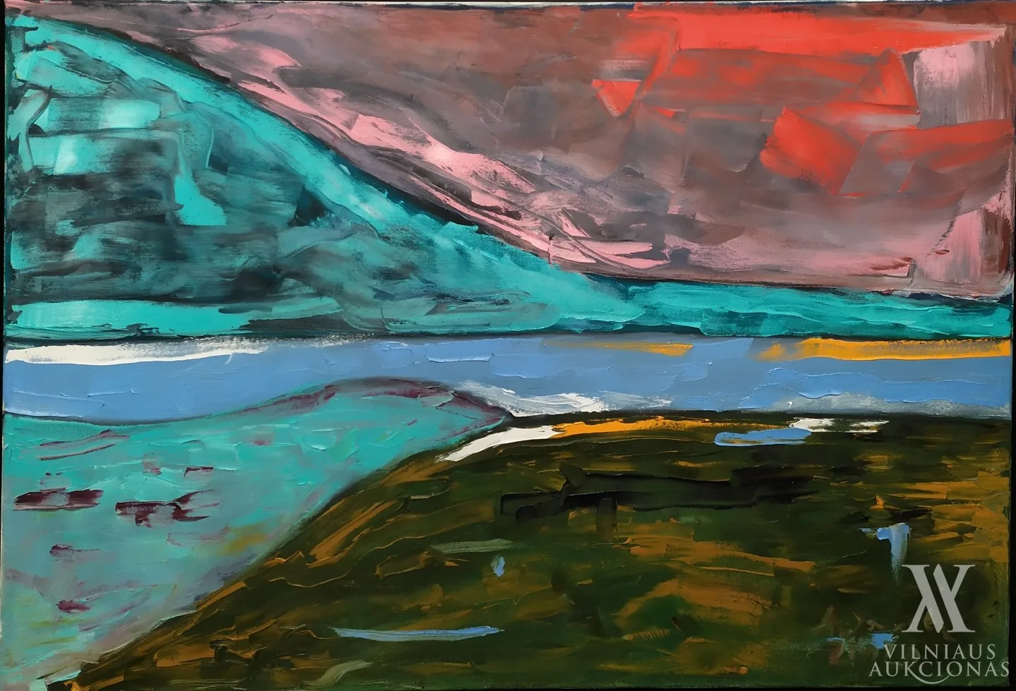 Antanas Jasenka – Non-conformistics landscape of Saaremaa island III 