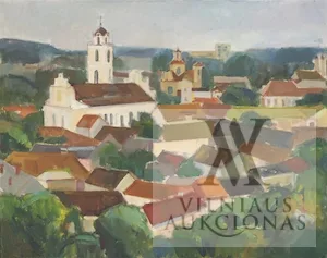 Autorius Nežinomas (Vilnius) – Vilniaus panorama