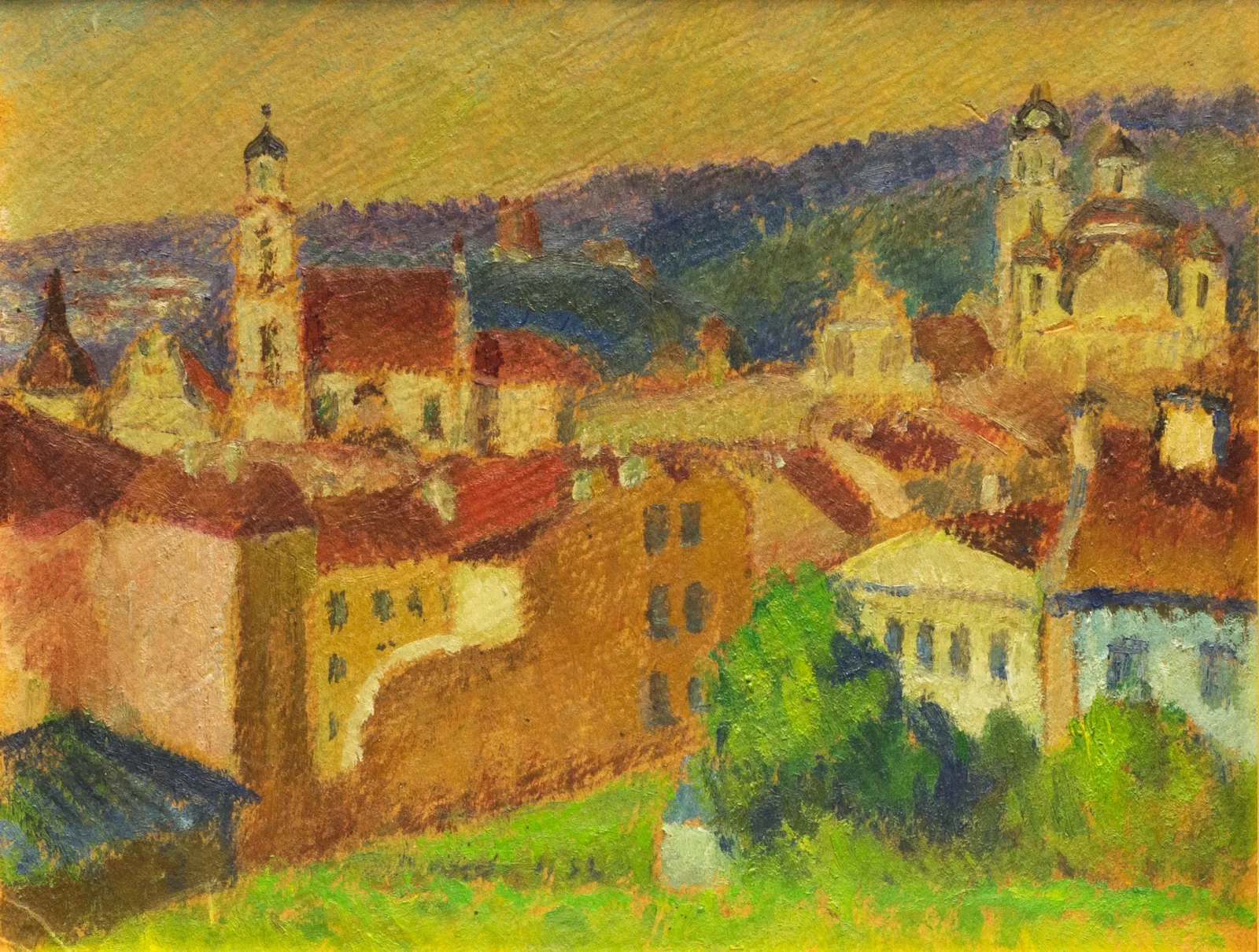 Justinas Vienožinskis – Vilniaus panorama