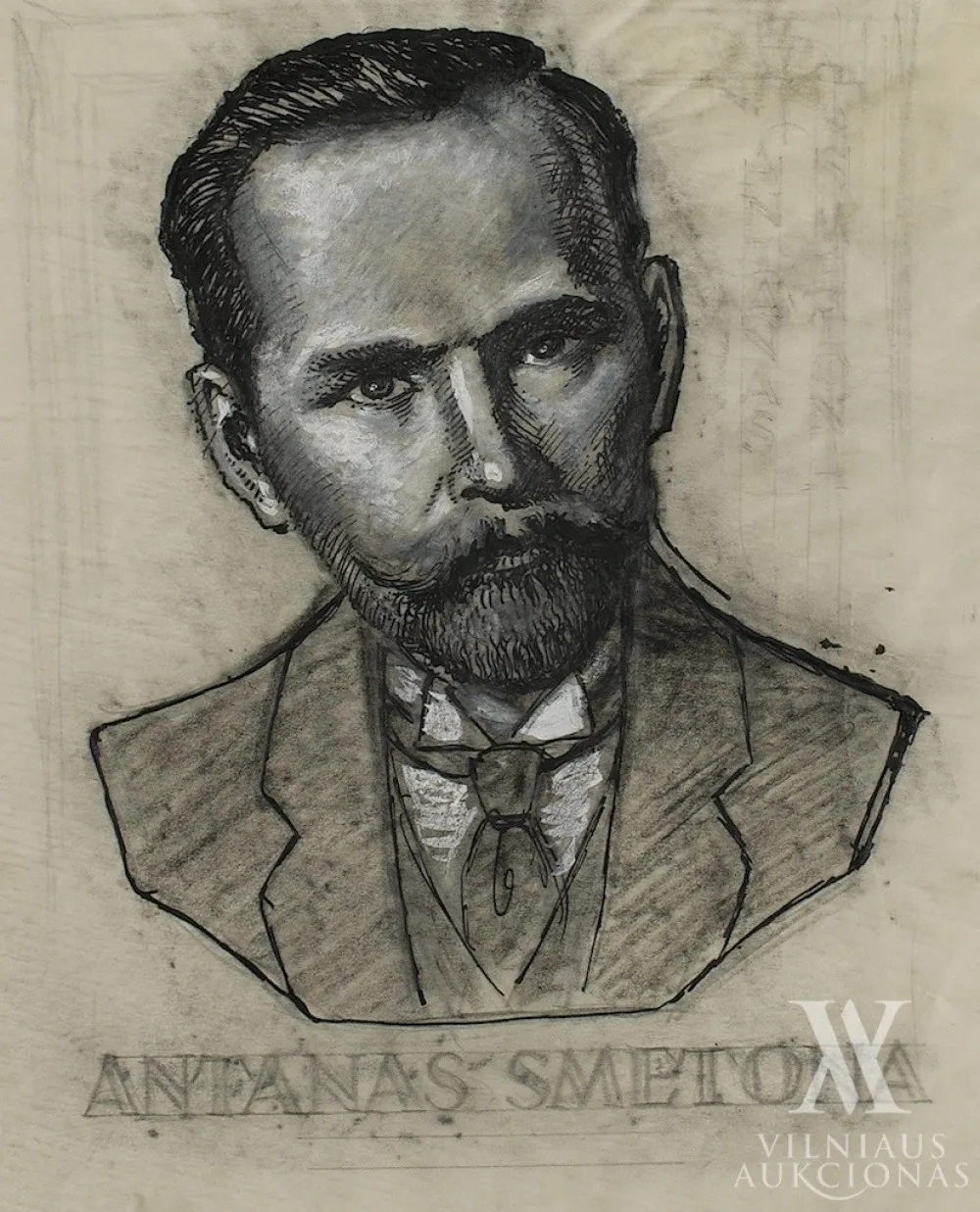 Jonas Subačius – Antanas Smetona (portreto projektas)