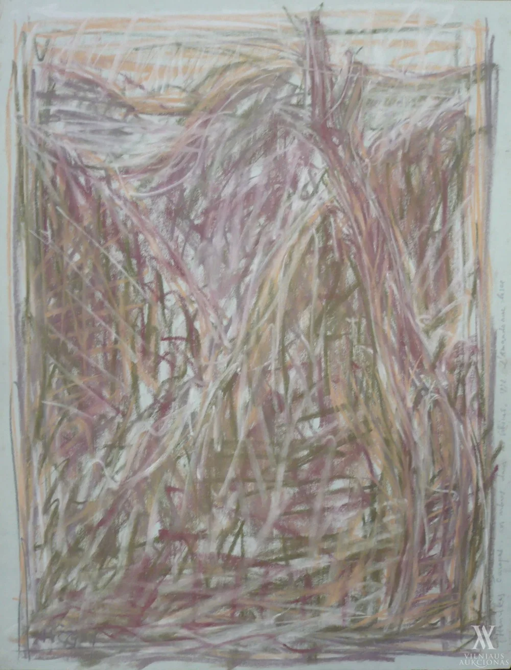 Henrikas Čerapas – Les arbres dans les collines