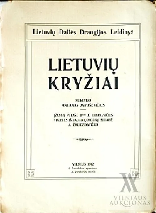 . Knyga – Lietuvių kryžiai. Croix Lithuaniennes