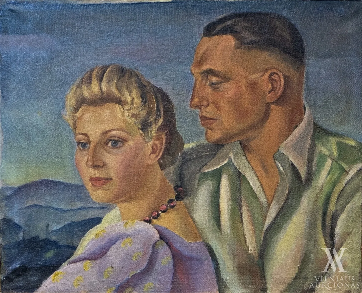 Ada Peldavičiūtė-Montvydienė – Dvigubas portretas