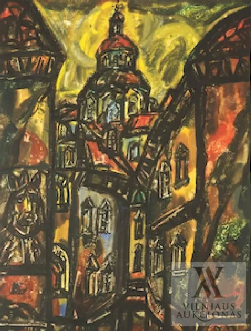 Ignas Budrys – Vilniaus panorama (iš ciklo „Lietuva”)