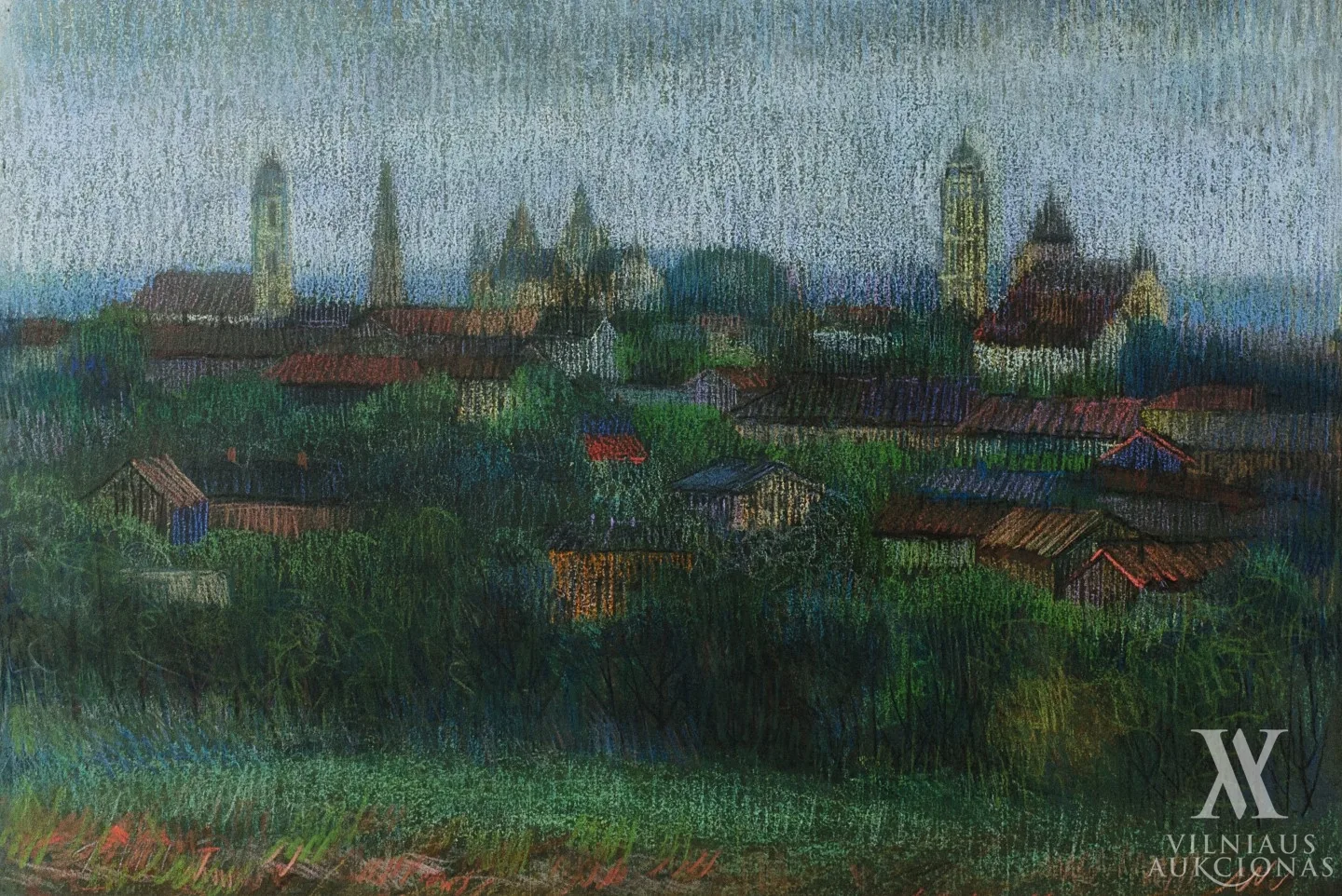 Juozapas Miliūnas – Vilniaus senamiestis 