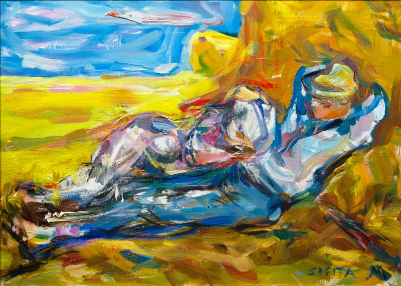 Sigita Maslauskaitė–Mažylienė – Popietė pas Van Goghą