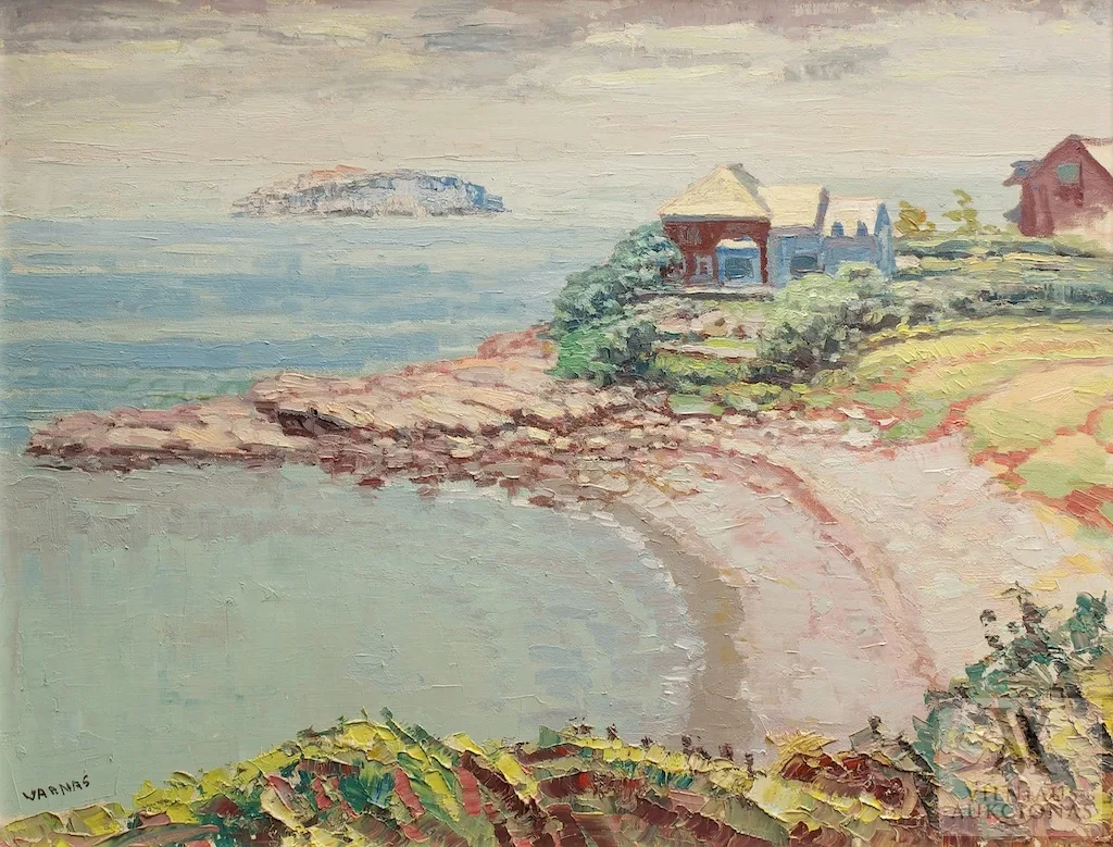 Adomas Varnas – Pajūrio peizažas