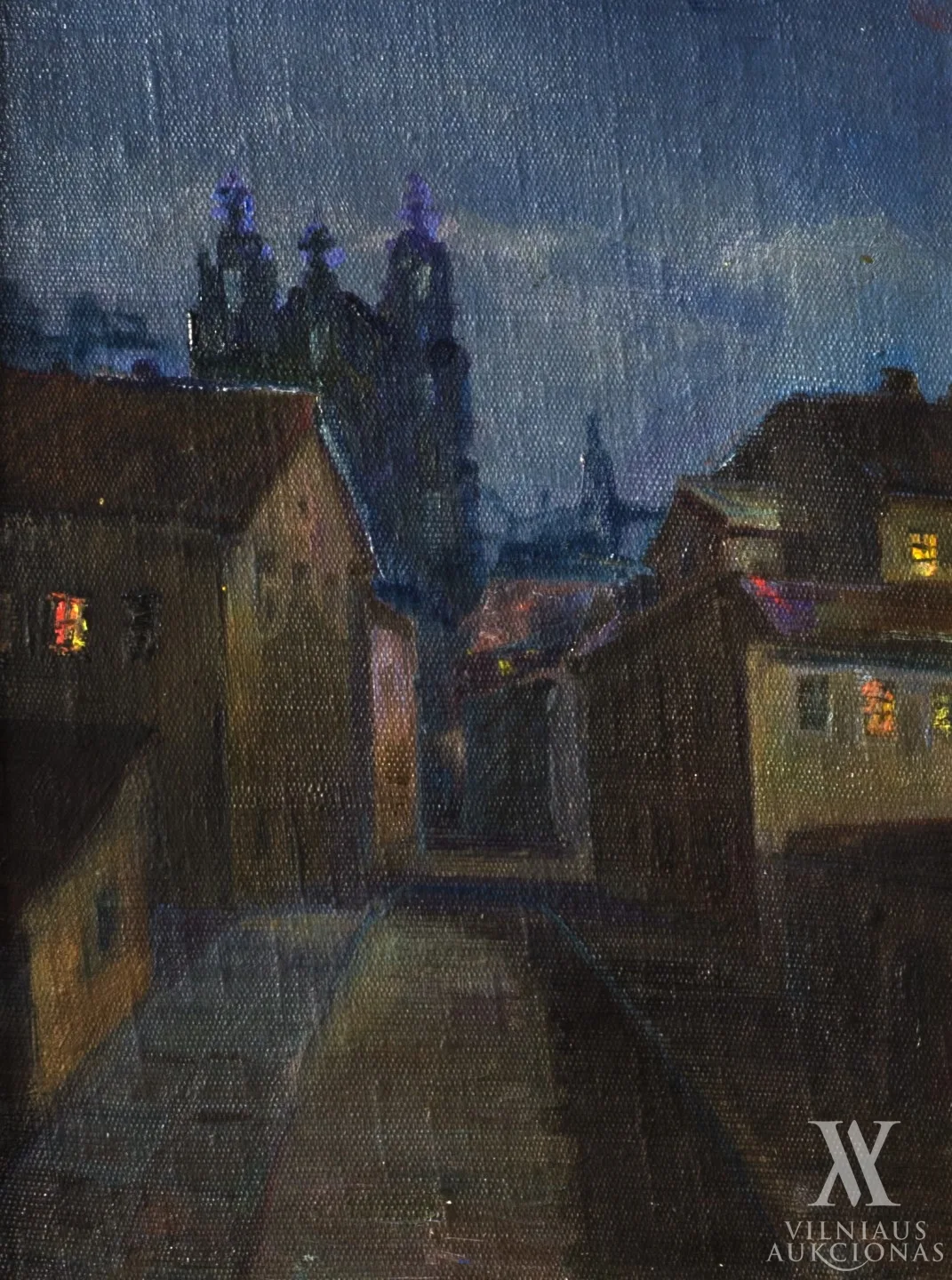 Valerijus Dombrovskis – Naktinis Vilnius
