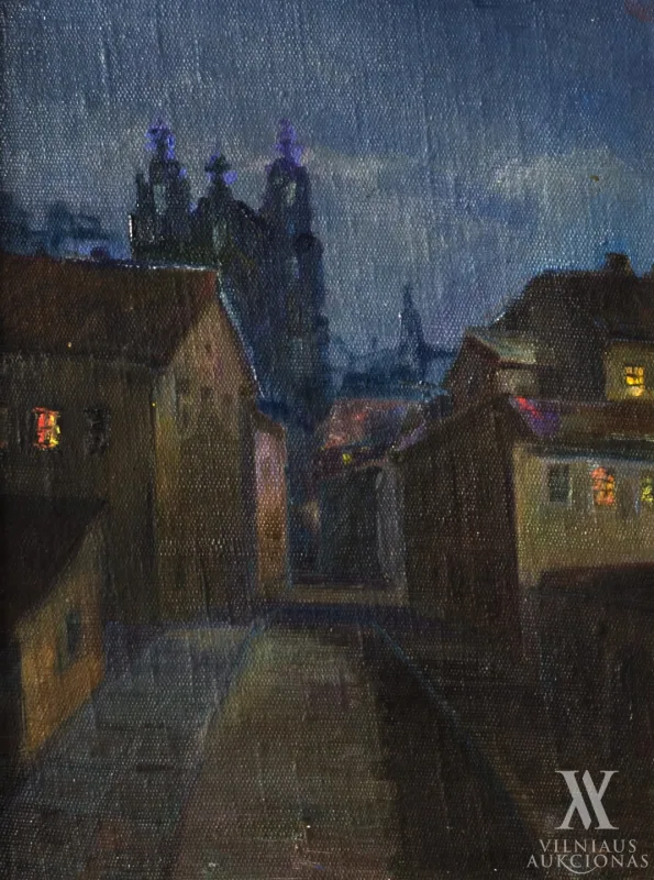 Valerijus Dombrovskis – Naktinis Vilnius