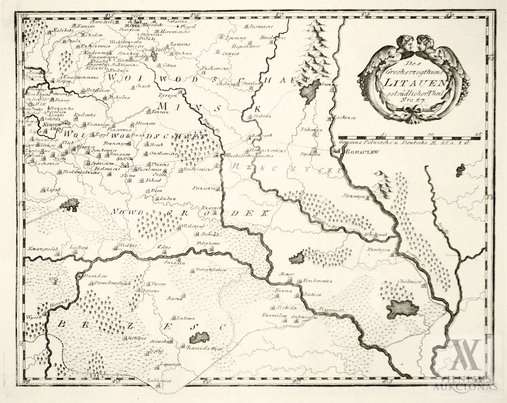 Franz Johann Joseph von Reilly – Des Grobherzogthums Litauen ostsÃ¼dlicher Theil Nro 47,  Des Grobherzogthums Litauen nordÃ¶stlicher Theil Nro 48 Des Grobherzogthums Litauen nordwestlicher Theil Nro 49 Des Grobherzogthums Litauen westsÃ¼dlicher Theil Nro 50
