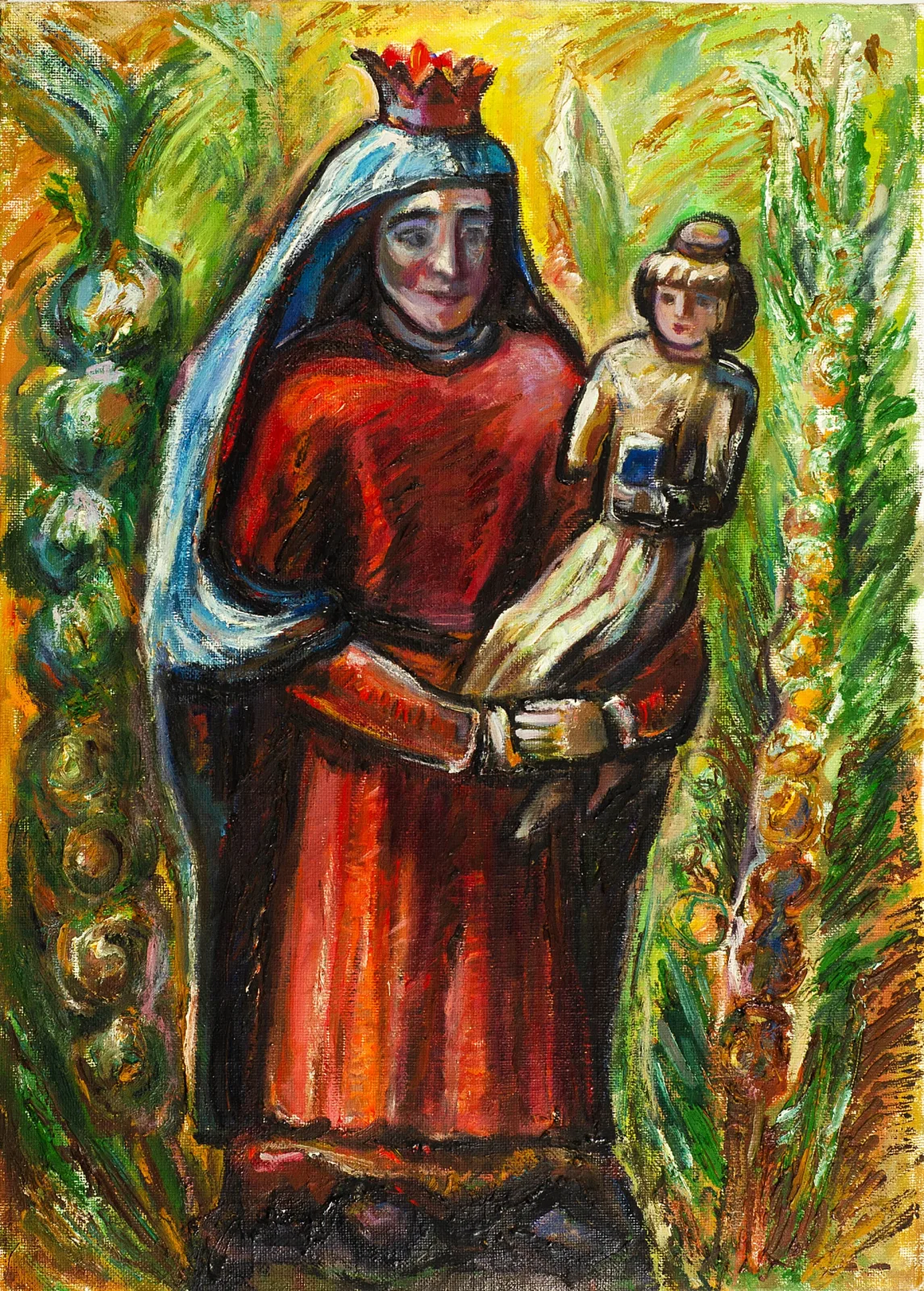 Valerija Zalensienė – Iš ciklo „Mediniai dievukai“
