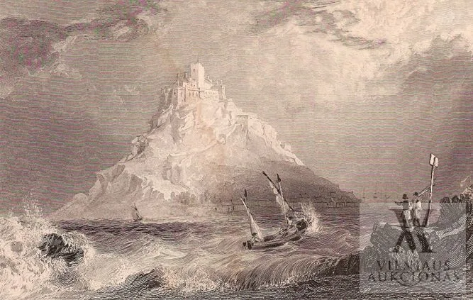 W. Le Petitas (W. Le Petit) – Saint Michel Mount. Cornwall