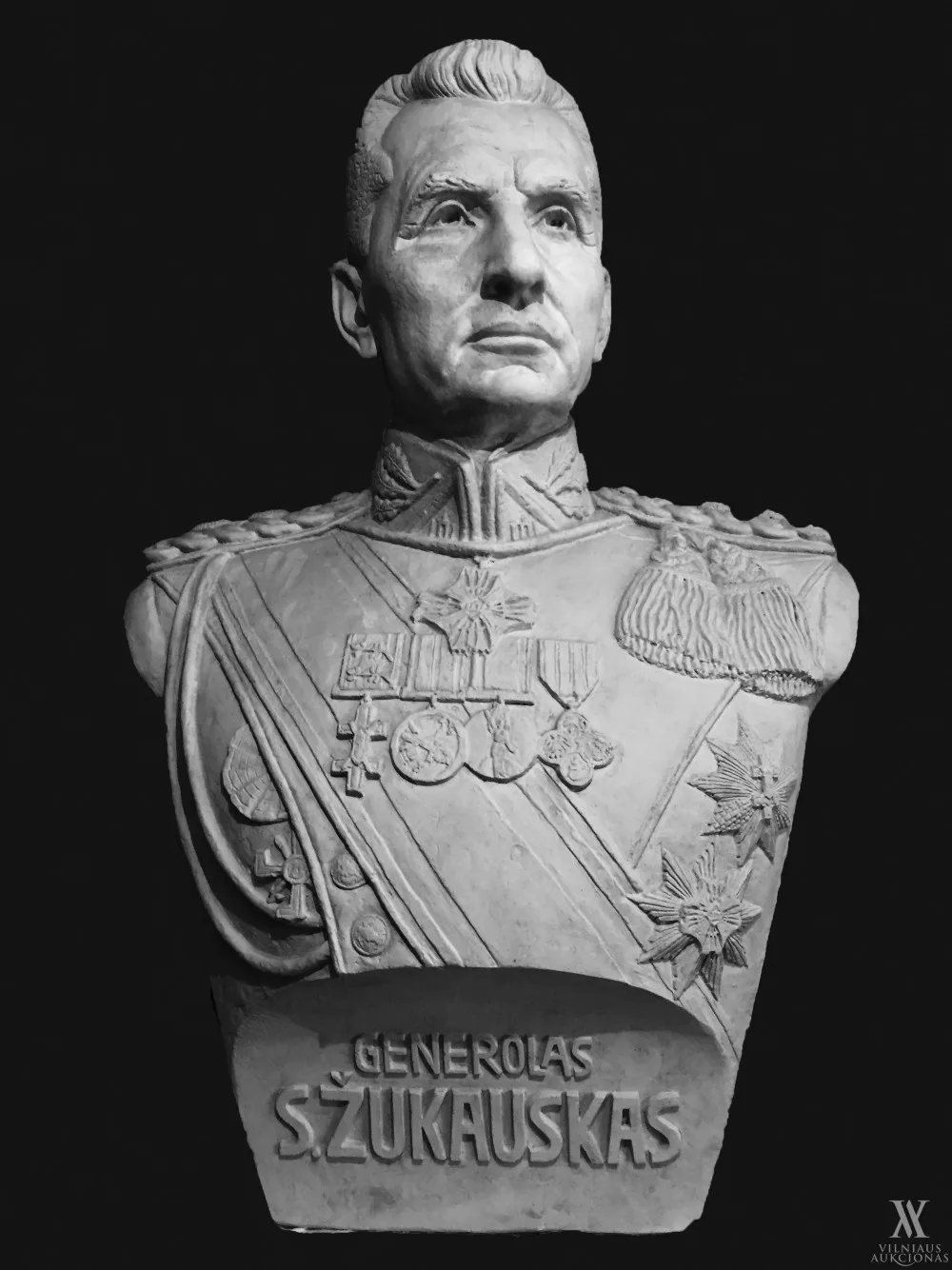 Bernardas  Bučas – Generolo Silvestro Žukausko (1860–1937) biustas