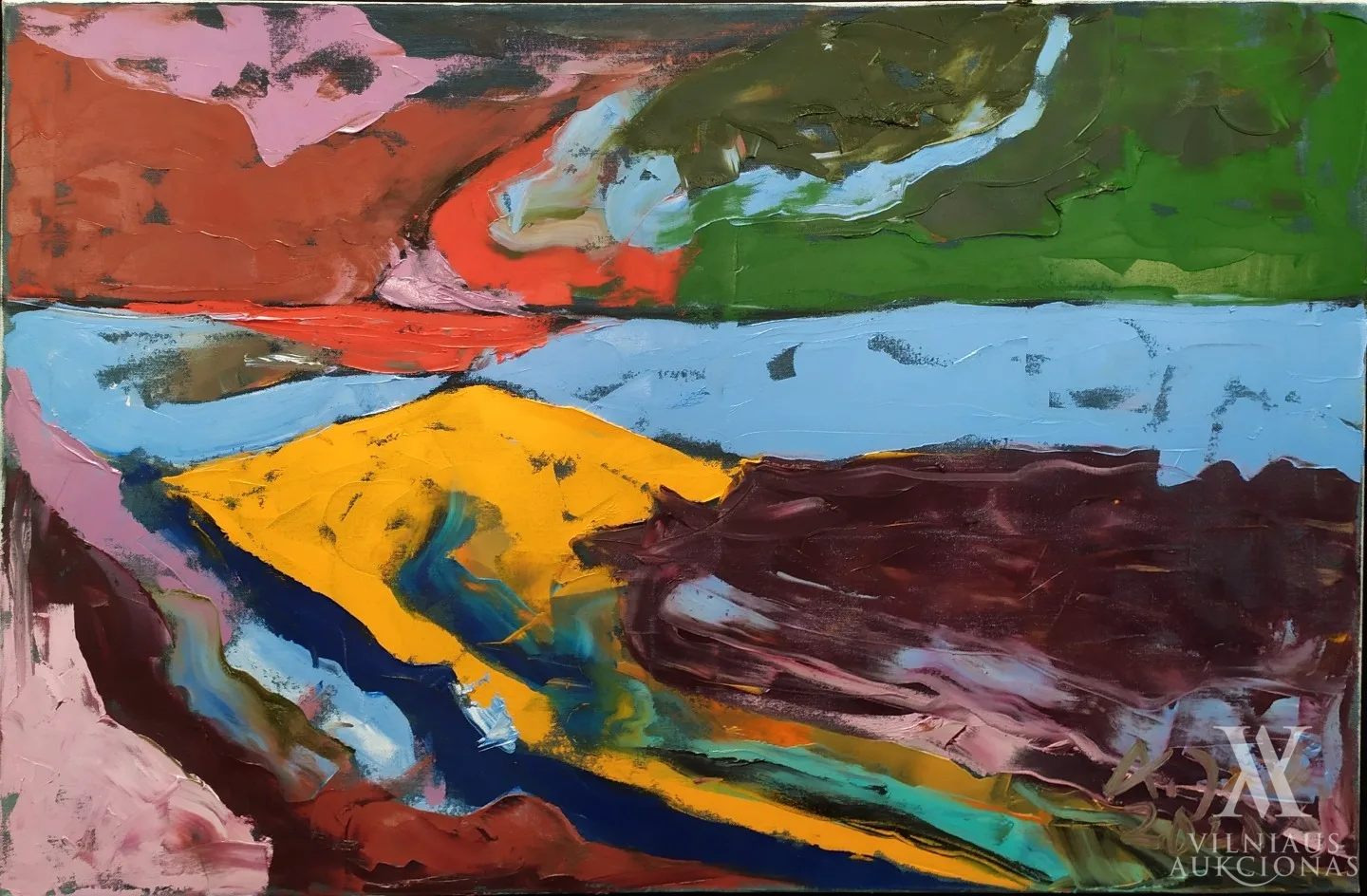 Antanas Jasenka – Non-conformistics landscape of Saaremaa island I