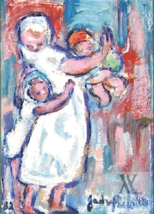 Jadvyga Dobkevičiūtė-Paukštienė – Motinystė