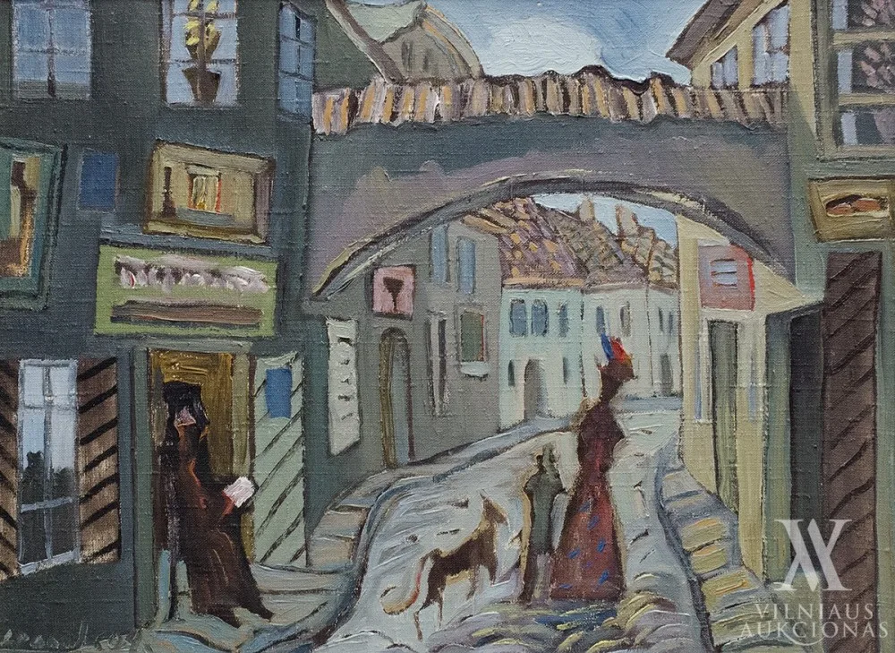 Leonardas Gutauskas – Iš ciklo „Dingęs Vilnius“ 