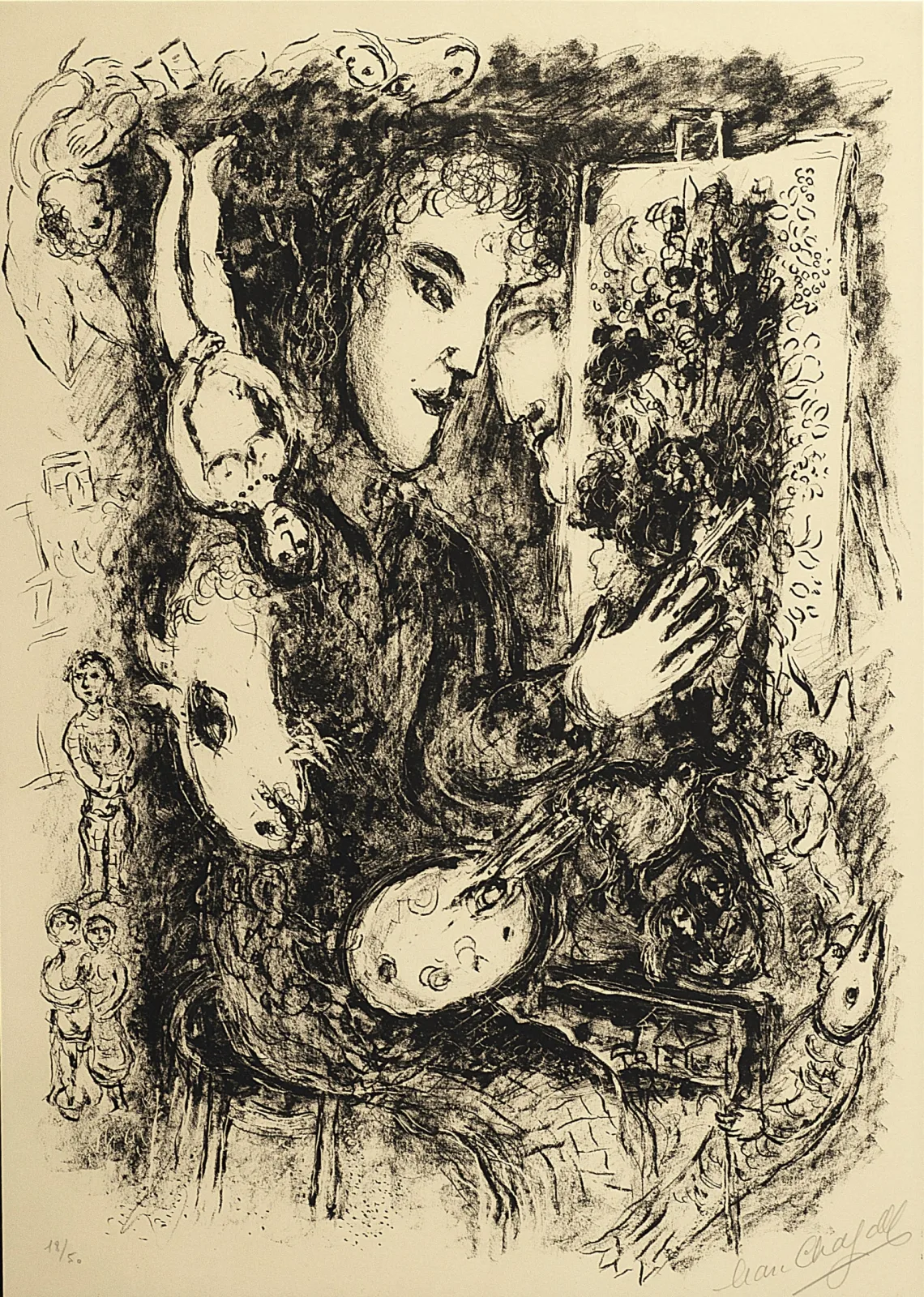 Marc Chagall – Įkvėpimas | L'inspiration