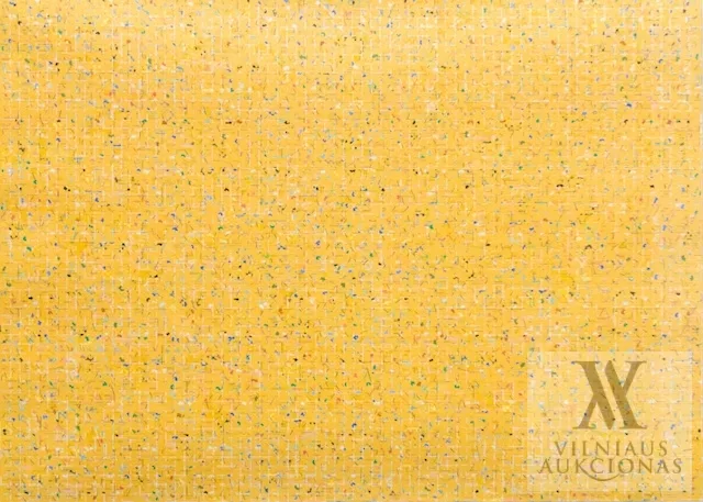 Kęstutis Zapkus – No 7. Study with sienna yellow