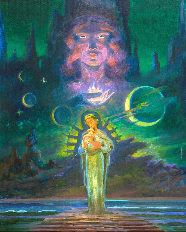 Vaclovas Kosciuška – Nakties madona. Mergelė (zodiakas)