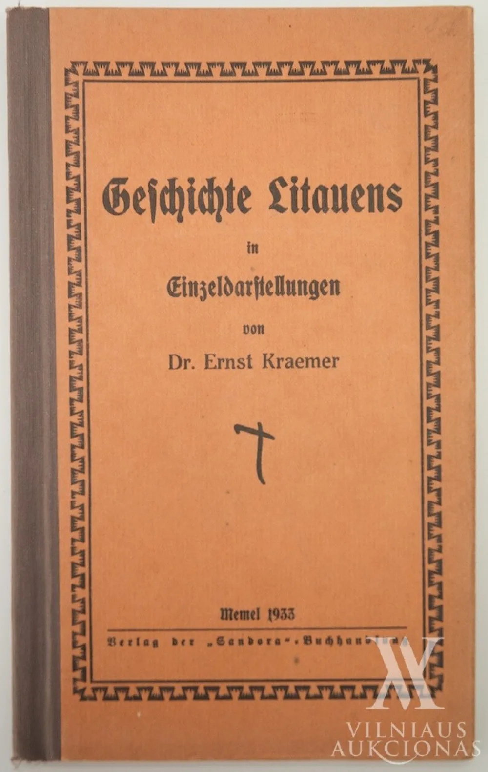 Ernst Kraemer – Geschichte Litauens in Einzeldarstellungen | von Ernst Kraemer
