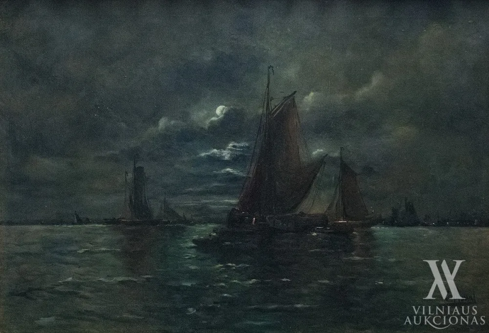 Autorius Nežinomas – Burlaiviai mėnesienoje