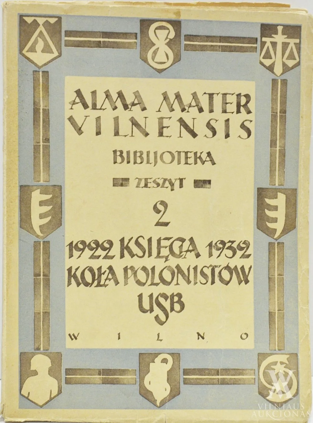 Alma Mater Vilnensis Bibljoteka / zeszyt 2 / 1922 Ksiega 1932 / Koła polonistow / USB