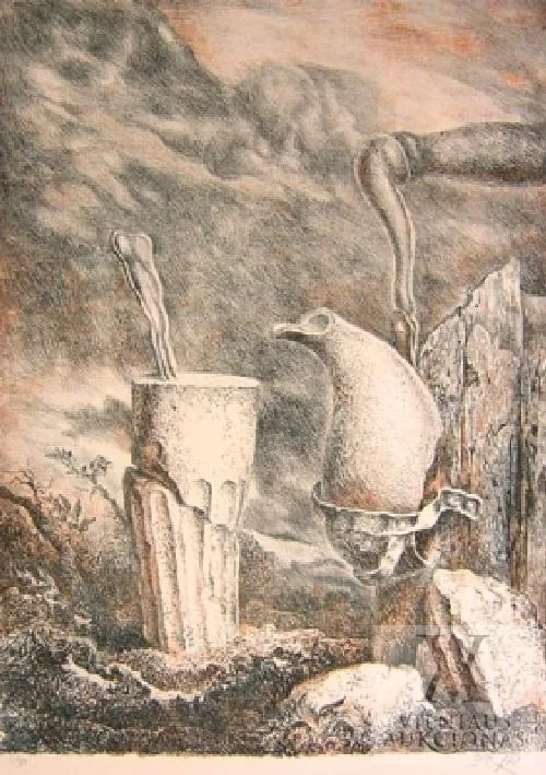 Samuelis Bakas (Samuel Bak) – Natiurmortas