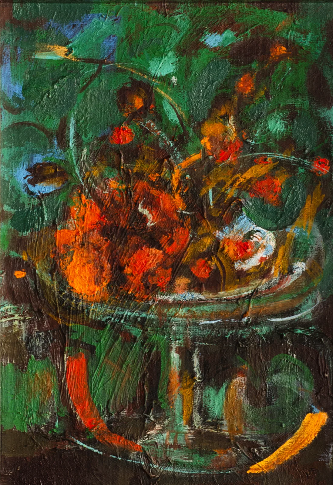 Jūratė Stauskaitė – Natiurmortas oranžinis