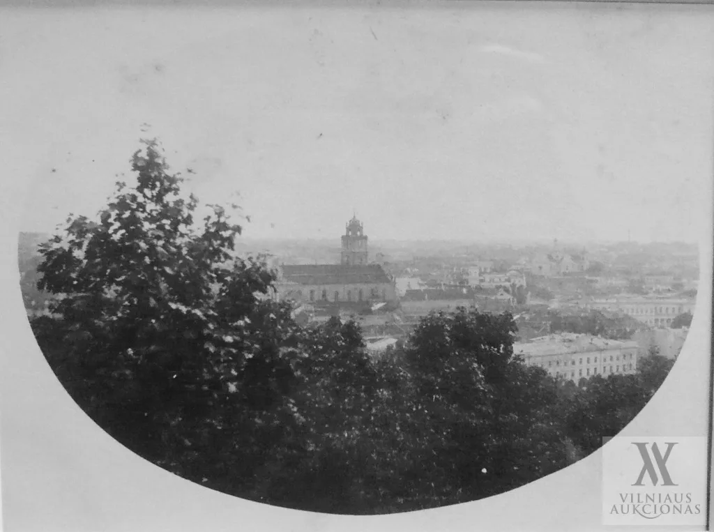 Fotografas Nežinomas – Vilnius nuo Gedimino kalno