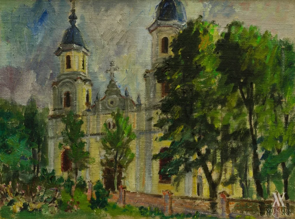 Bronius Uogintas – Zarasų bažnyčia