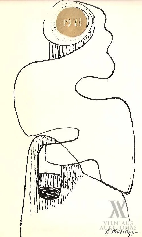 Antanas Mončys – 1971 (atvirutė)