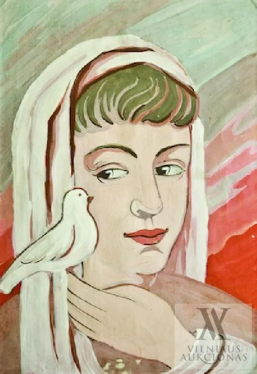 Valerija Žukauskaitė – Mergaitė su balandžiu