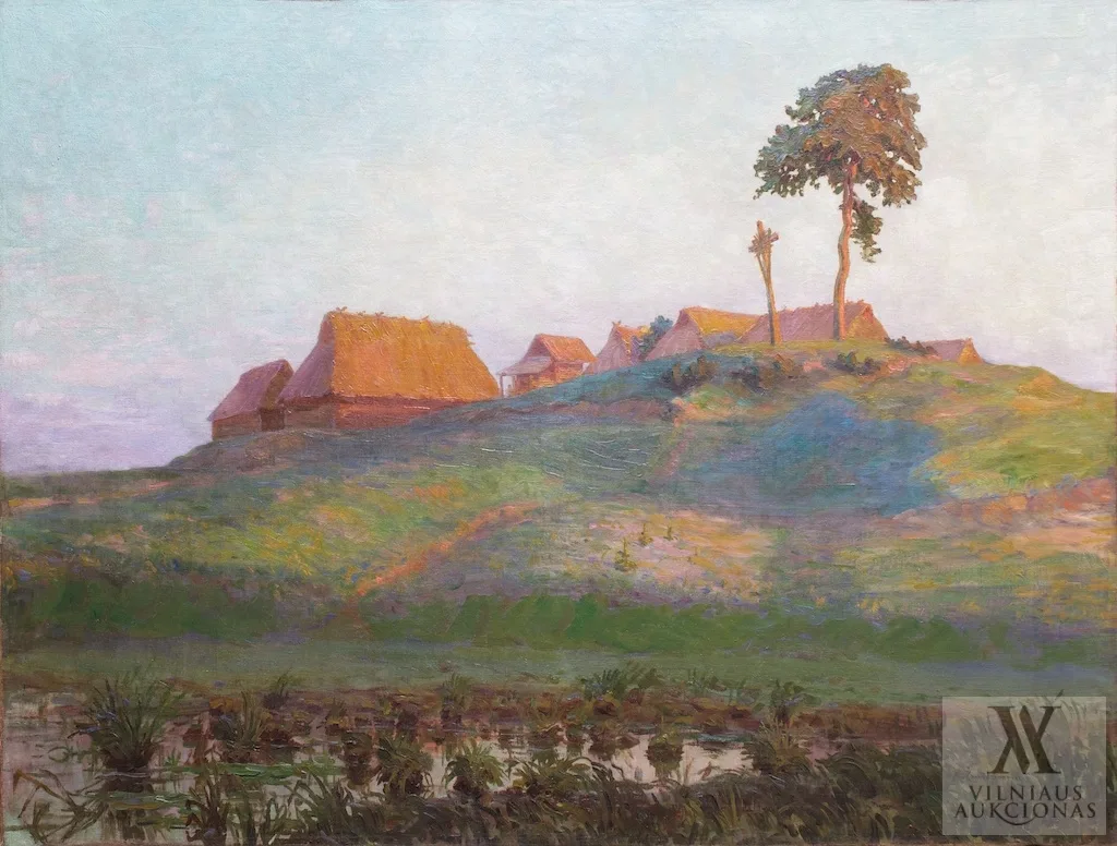 Antanas Žmuidzinavičius – Dzūkų kaimelis