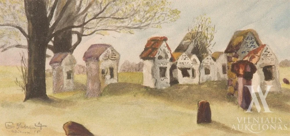 G. Schmidt – Vilniaus žydų kapinės (Šnipiškės)