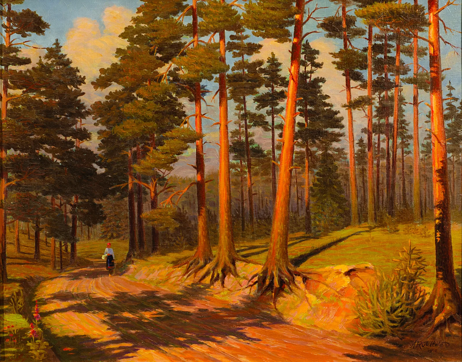 Antanas Rūkštelė – Miško keliu