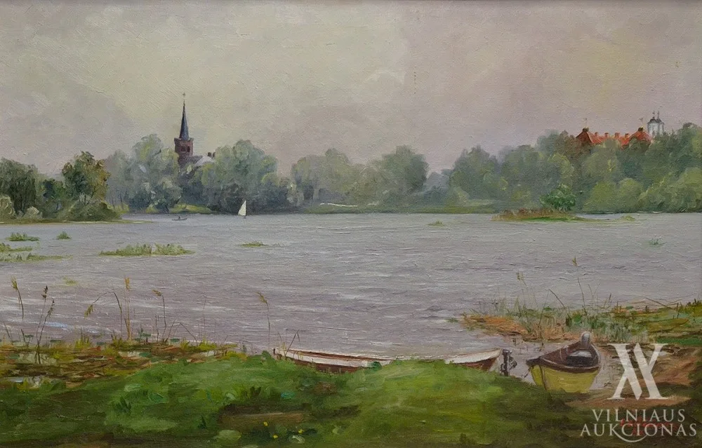 Eugenijus  Balčiūnas – Prie Širvėnos ežero