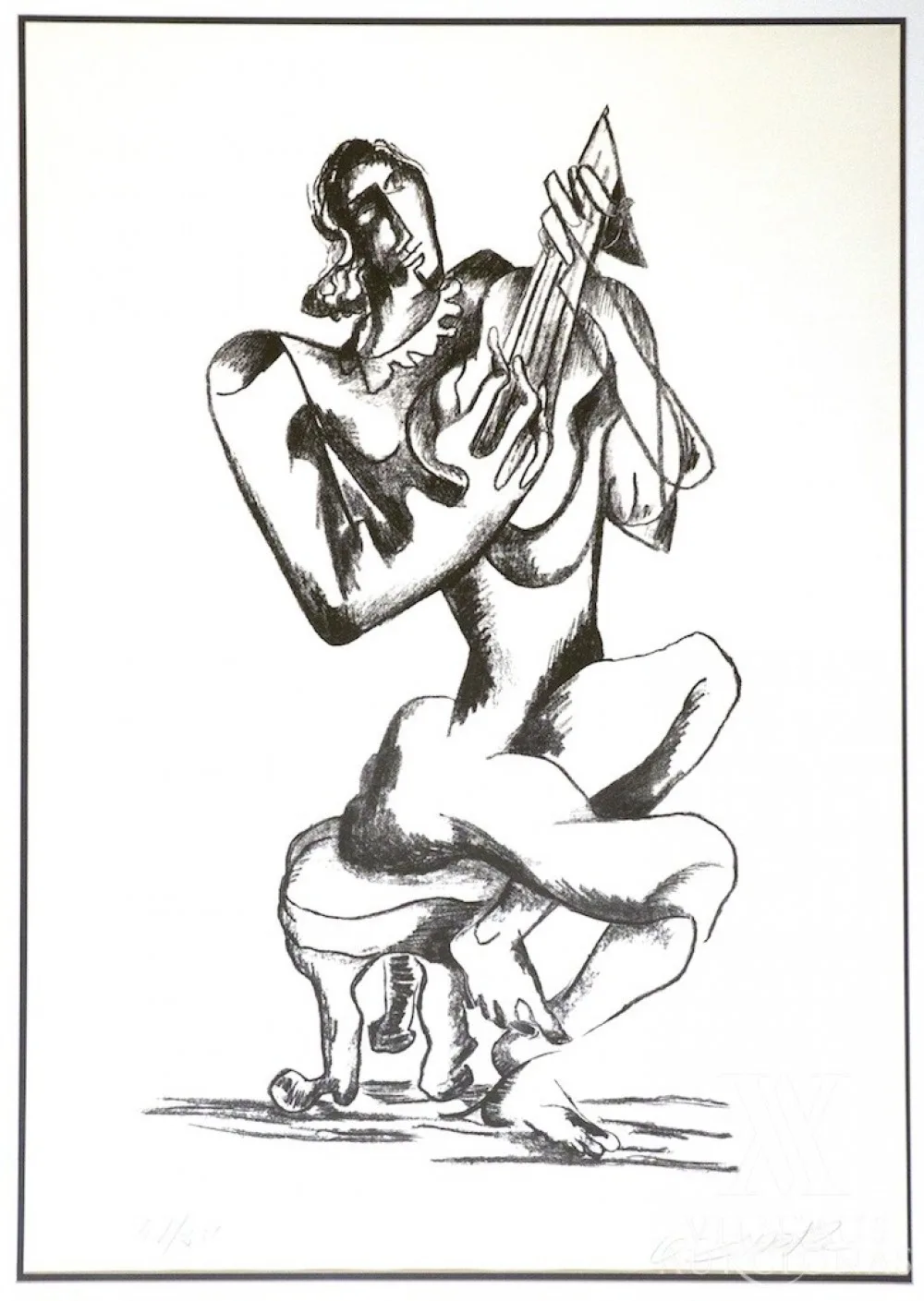 Ossip Zadkine – Vyras, grojantis liutnia