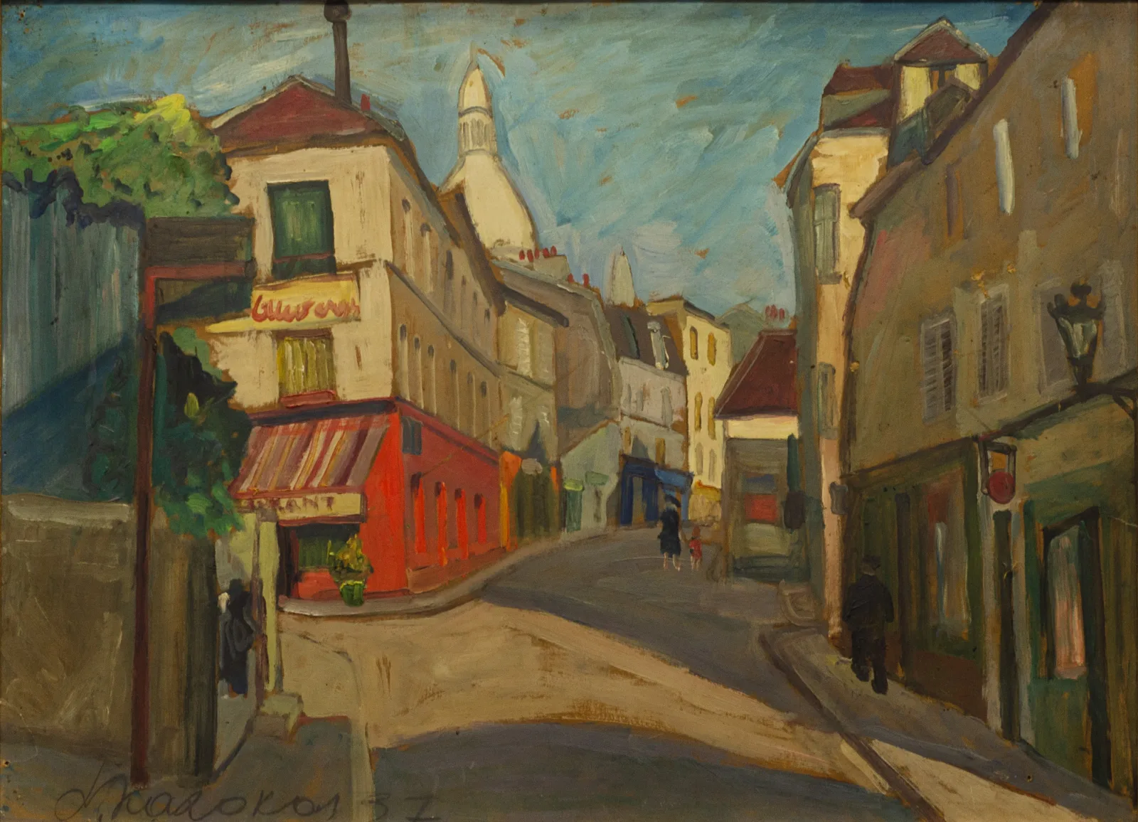 Leonardas Kazokas (Kazakevičius) – Monmartre, Paryžius