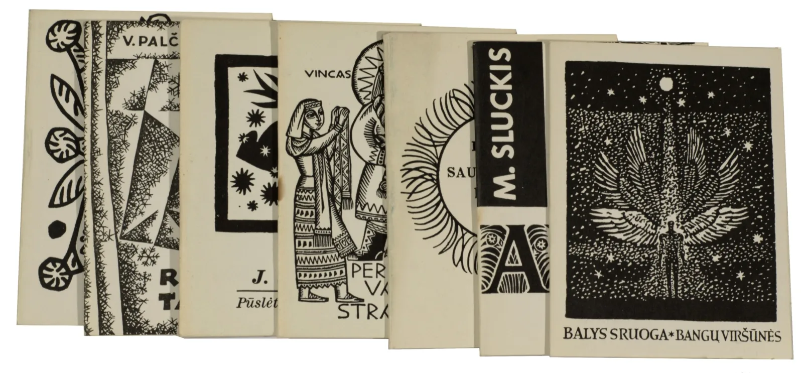 1966 metų iliustruotos knygos (7 vnt.)