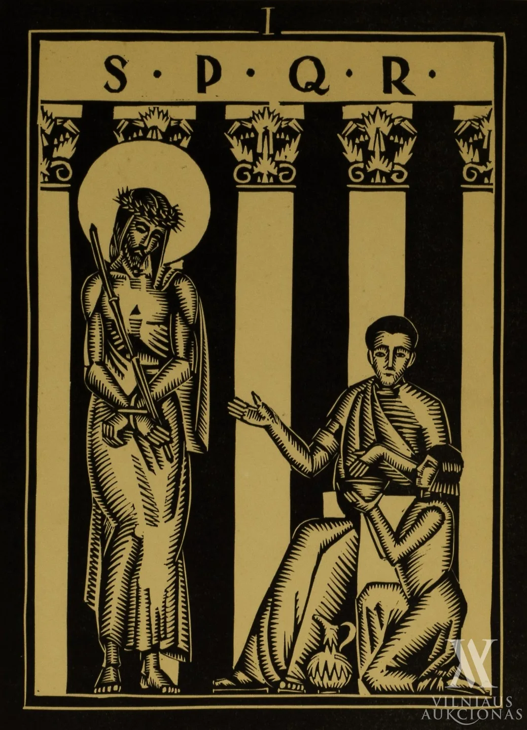 Gracijonas  Achrem-Achremovičius (Gracjan Achrem-Achremowicz) – Vilniaus Kalvarijų Kryžiaus kelio stotys | Via Crvcis Domini Nostri Jesv Christi in XIV tabvlis A.M.D.G. Wilno A.D. MCMXXIX 