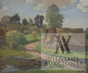 Vytautas Mackevičius – Kaimo vaizdelis