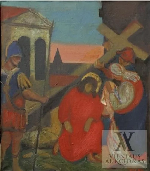 Eugenijus Varkulevičius – Kryžiaus kelias. VI stacija