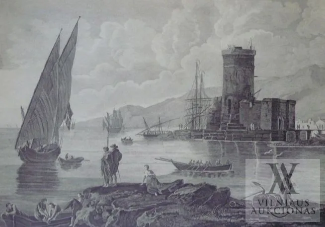 Autorius Nežinomas – Rami jūra (La mer calme)
