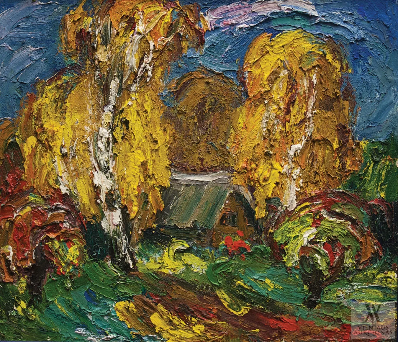 Stasys Jusionis – Sodyba rudenį