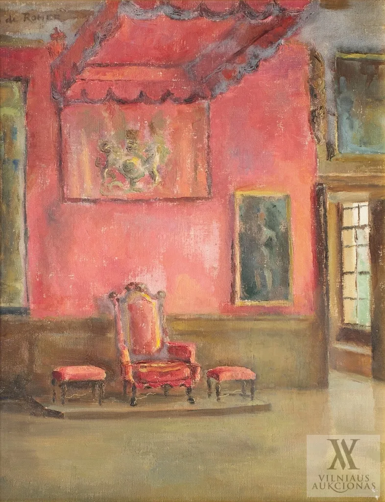 Sofija Romerienė – Hampton Court rūmų Londone interjeras