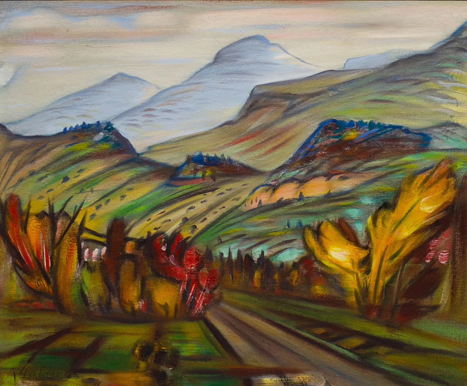 Adomas Galdikas – Kelias kalnuose | Mountain Road