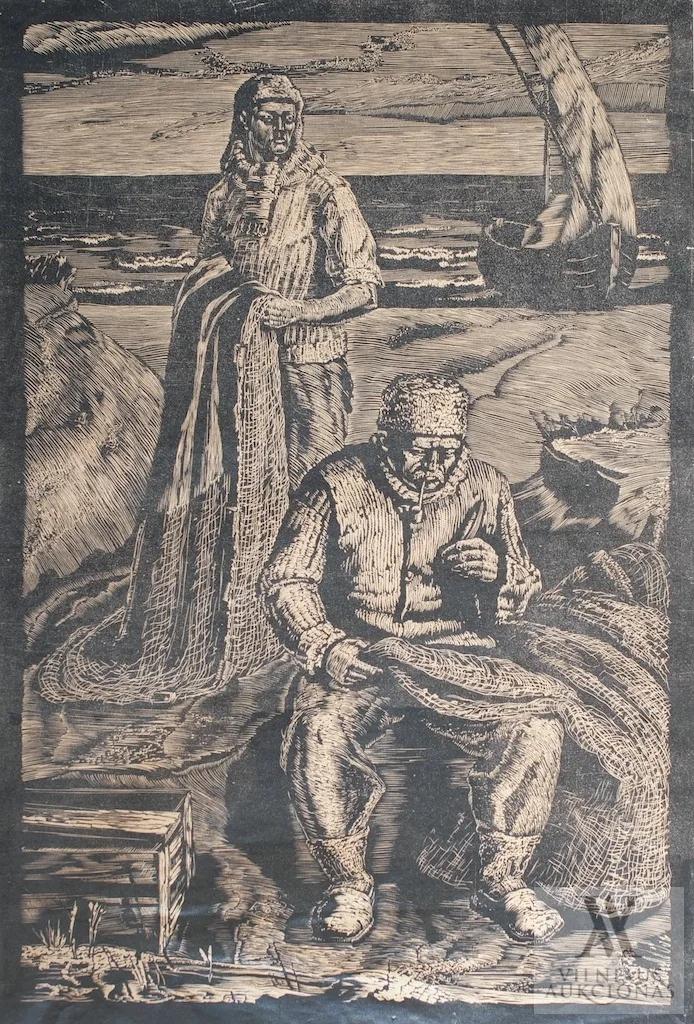Adolfas Vaičaitis – Tinklus taiso