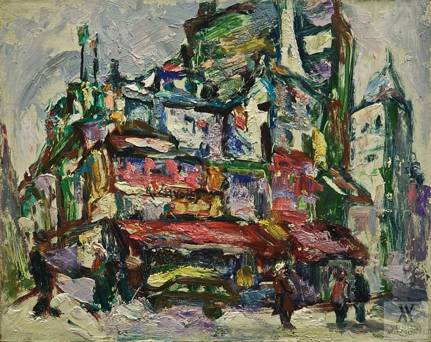 Rafaelis Chwolesas (Rafael Chwoles) – Paryžiaus gatvė