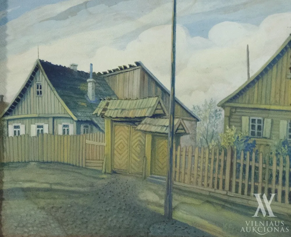Kazys Šimonis – Kaunas. Italijos gatvė (dabar Mackevičiaus)