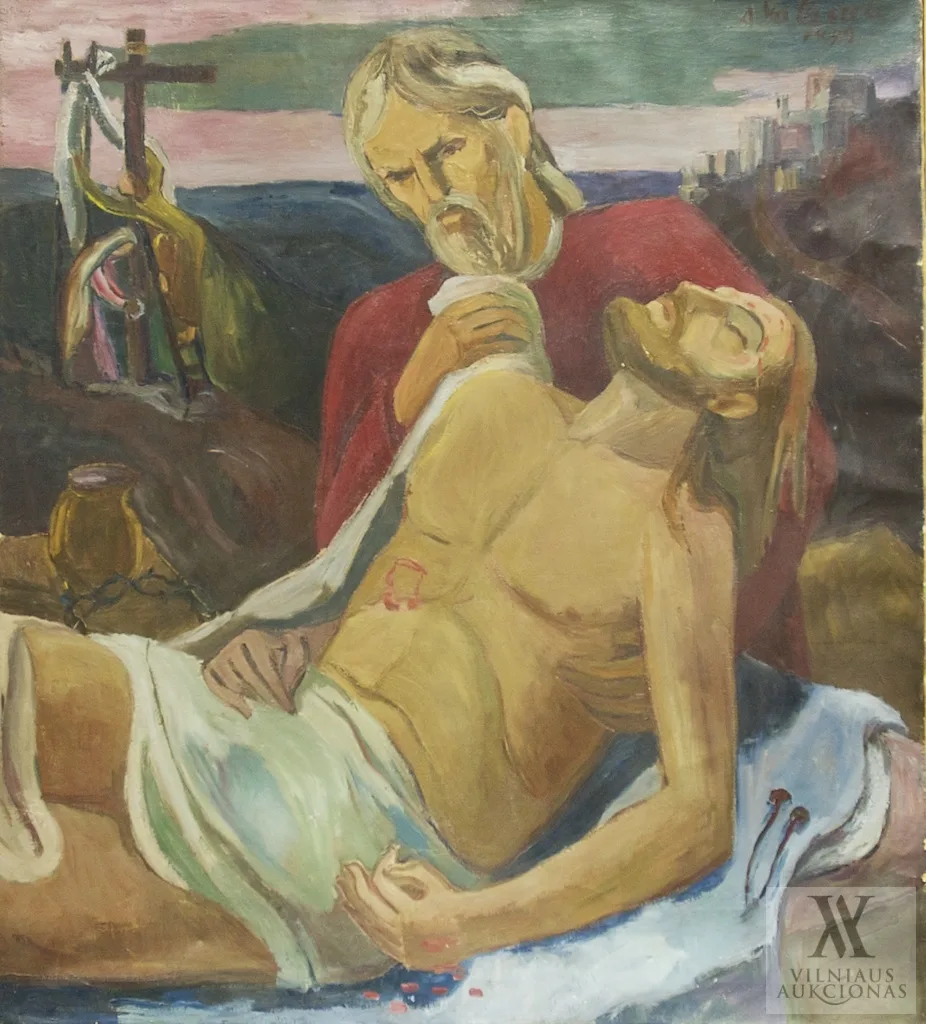 Adolfas Valeška – Nuėmimas nuo kryžiaus
